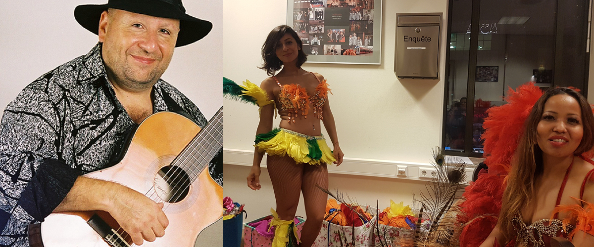 Latino Zanger Gitarist